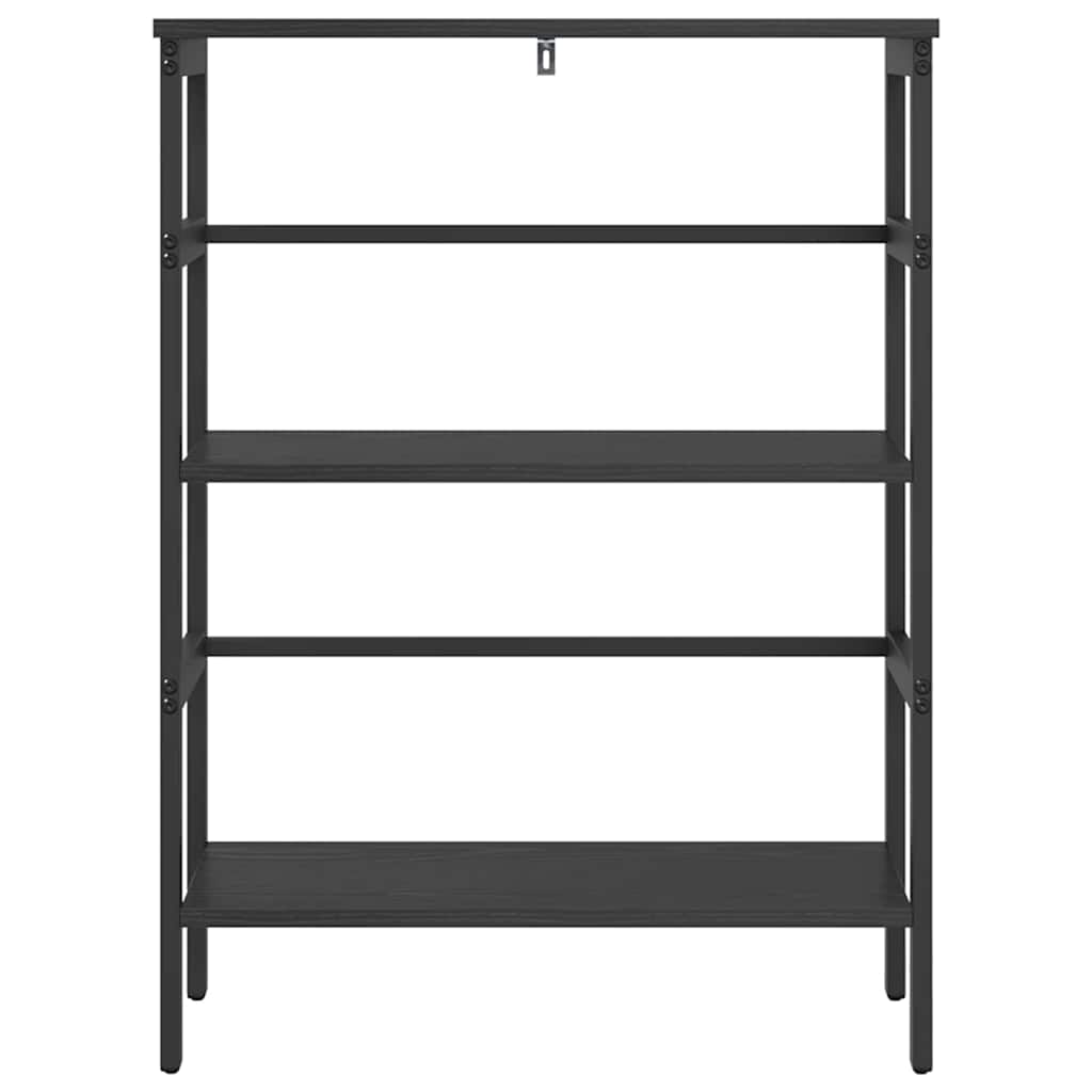 Libreria Rovere Nero 60 x 29,5 x 81 cm Legno multistrato