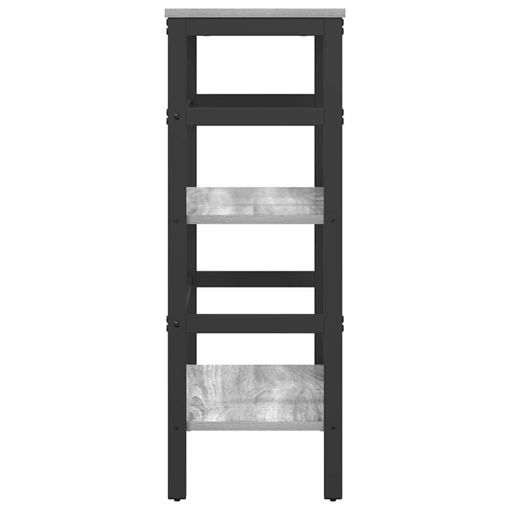 Libreria Grigio Sonoma 60 x 29,5 x 81 cm Legno multistrato | homemem39