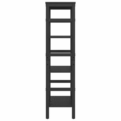 Libreria Rovere Nero 60 x 29,5 x 115 cm Legno multistrato