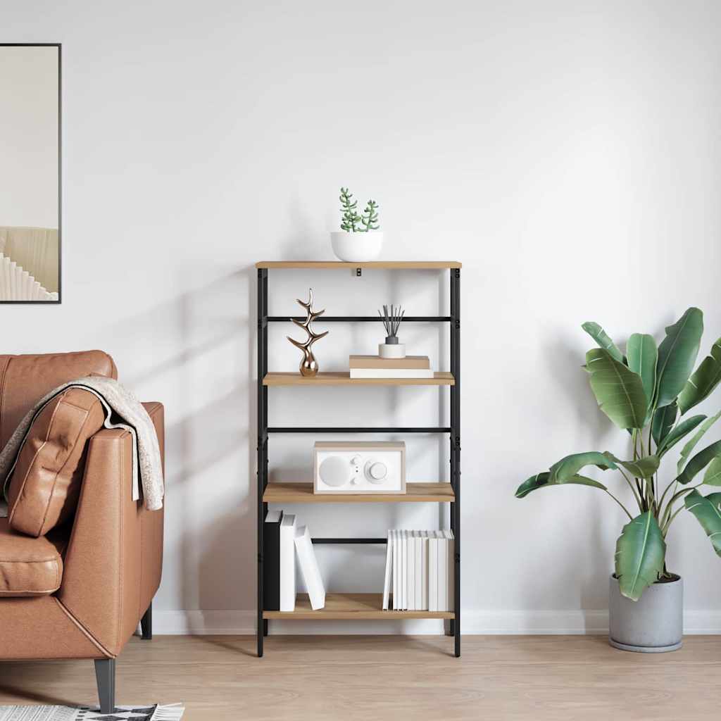 Libreria Rovere artigianale 60 x 29,5 x 115 cm