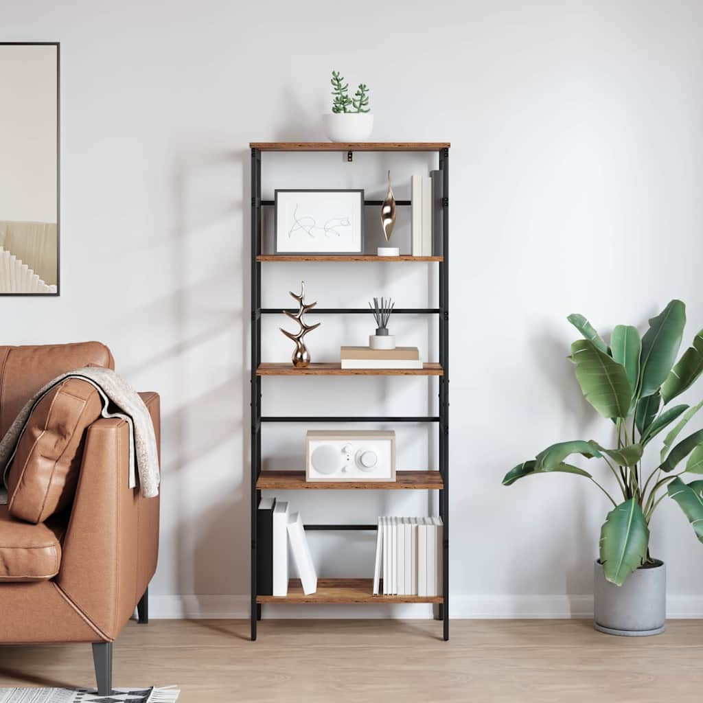 Libreria Legno vecchio 60 x 29,5 x 149 cm Legno multistrato | homemem39
