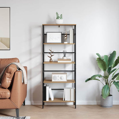 Libreria 4 livelli 60 x 29,5 x 149 cm Legno multistrato | homemem39