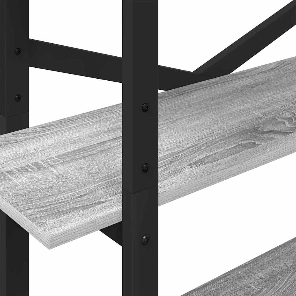 Libreria Grigio Sonoma 100 x 33,5 x 178 cm Legno multistrato