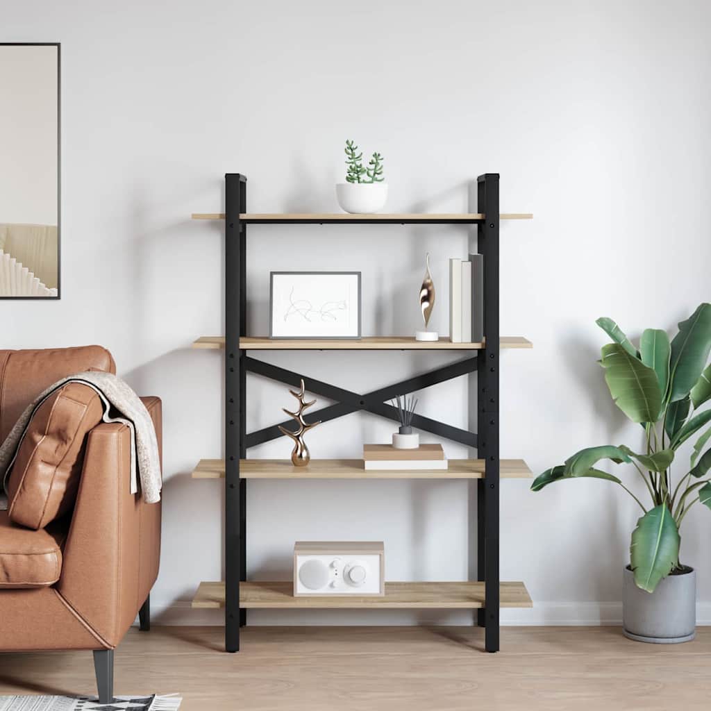 Libreria Rovere Sonoma 100 x 33,5 x 140 cm Legno multistrato