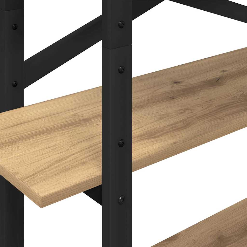 Libreria Rovere artigianale 100 x 33,5 x 140 cm