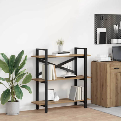 Libreria Rovere artigianale 100 x 33,5 x 102 cm