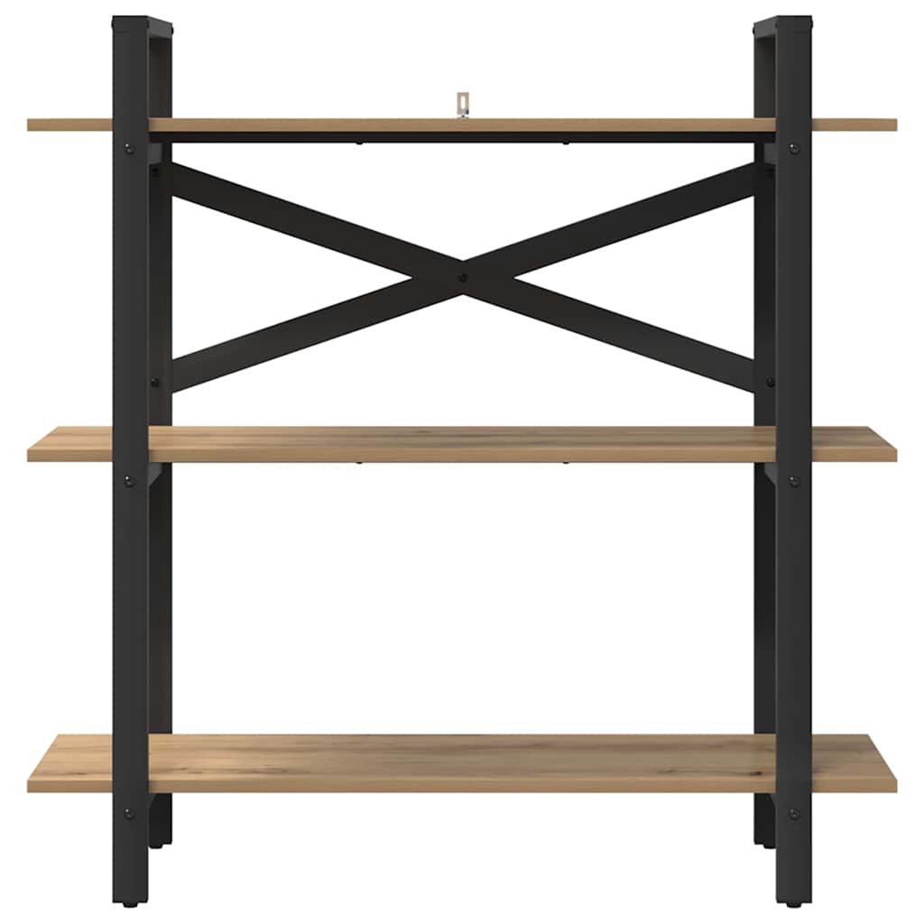 Libreria Rovere artigianale 100 x 33,5 x 102 cm