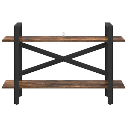 Libreria Rovere fumé 100 x 33,5 x 64 cm Legno multistrato