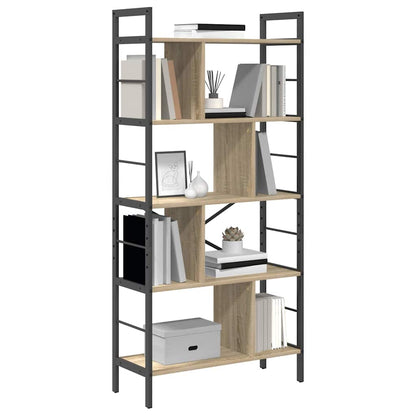 Libreria Rovere Sonoma 75 x 30 x 156 cm Legno multistrato | homemem39