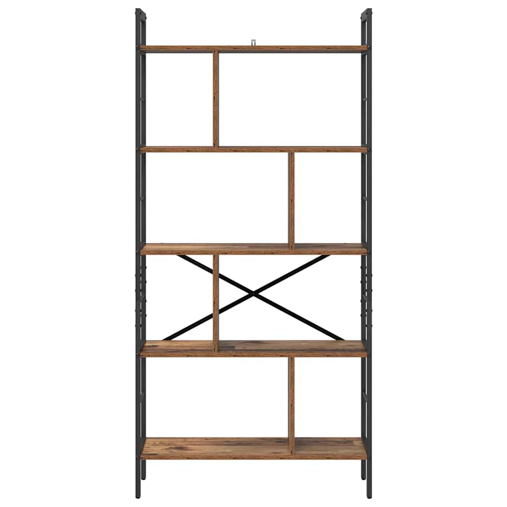 Libreria Legno vecchio 75 x 30 x 156 cm Legno multistrato | homemem39
