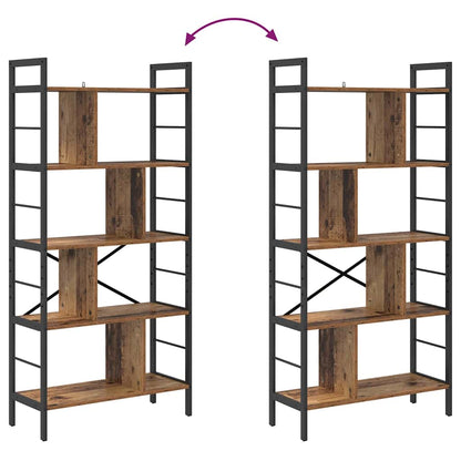 Libreria Legno vecchio 75 x 30 x 156 cm Legno multistrato | homemem39