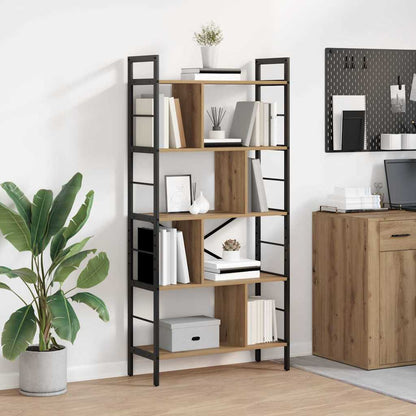 Libreria 9 livelli 75 x 30 x 156 cm Legno multistrato | homemem39