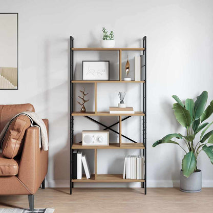 Libreria 9 livelli 75 x 30 x 156 cm Legno multistrato | homemem39