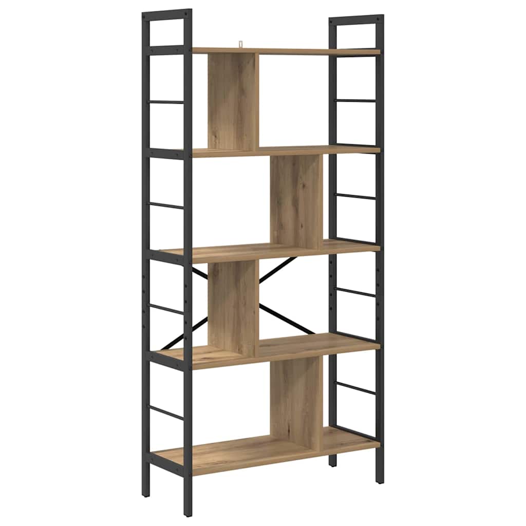 Libreria 9 livelli 75 x 30 x 156 cm Legno multistrato | homemem39