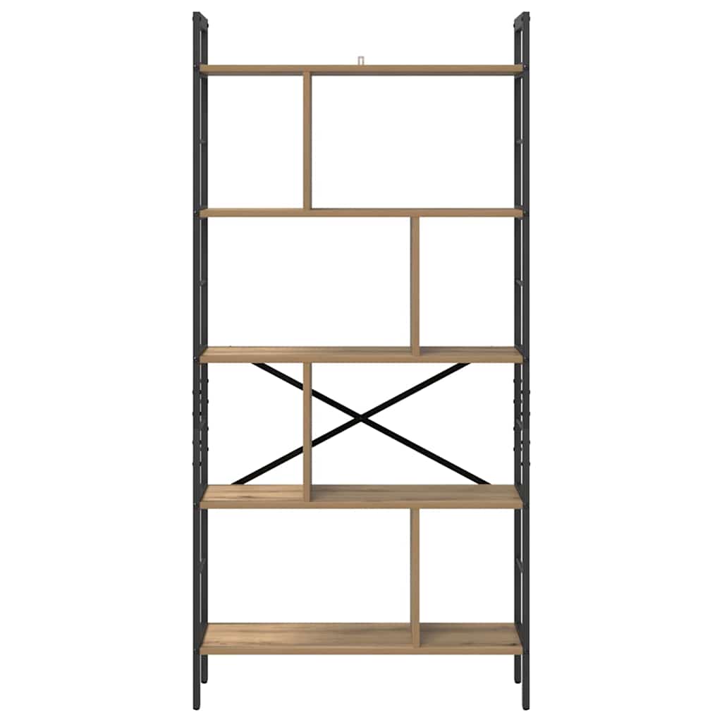 Libreria 9 livelli 75 x 30 x 156 cm Legno multistrato | homemem39