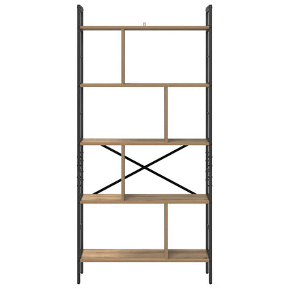 Libreria 9 livelli 75 x 30 x 156 cm Legno multistrato | homemem39