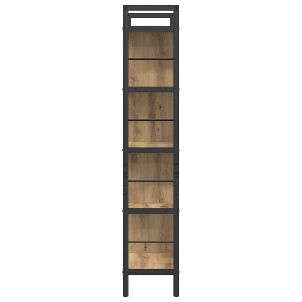 Libreria 9 livelli 75 x 30 x 156 cm Legno multistrato | homemem39