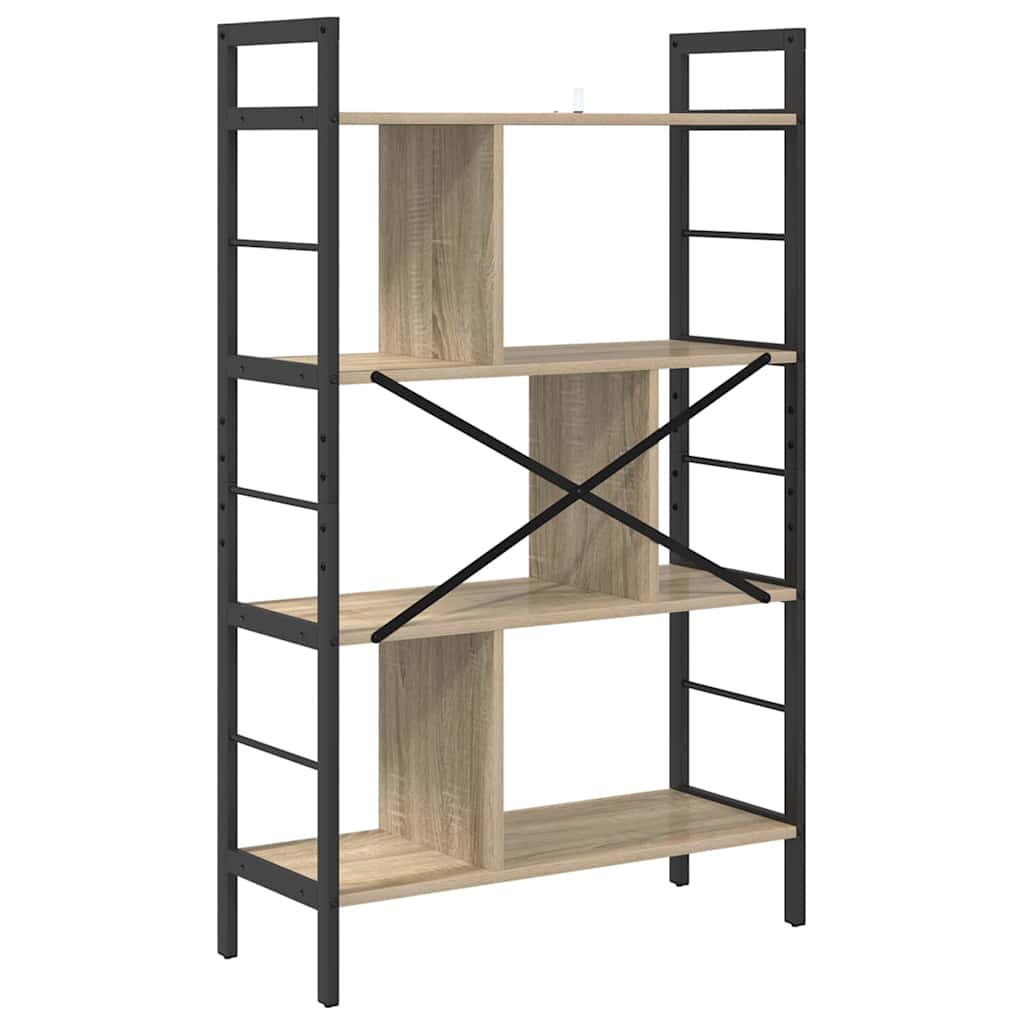 Libreria Rovere Sonoma 75 x 30 x 123,5 cm Legno multistrato | homemem39