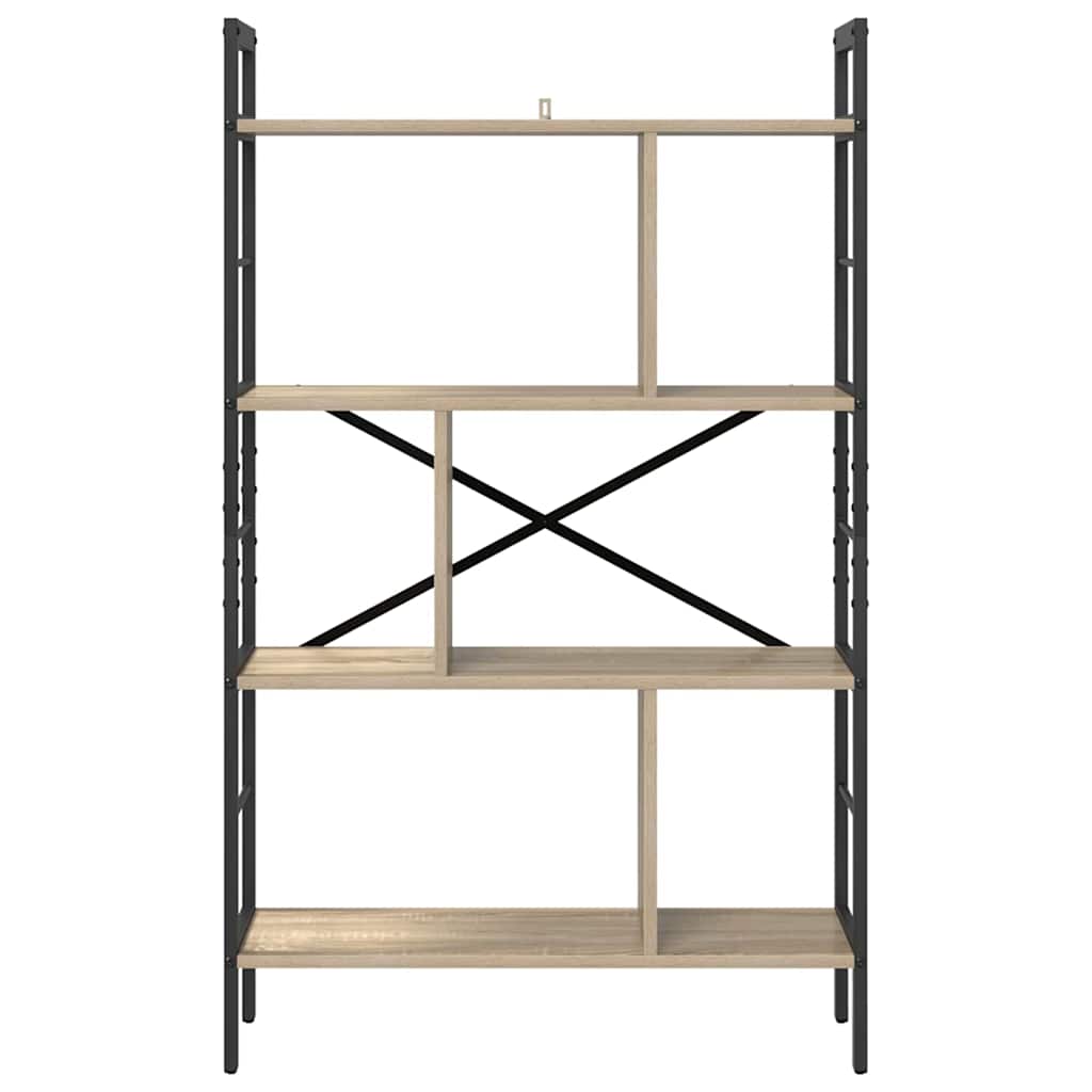 Libreria Rovere Sonoma 75 x 30 x 123,5 cm Legno multistrato | homemem39