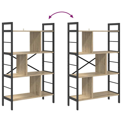 Libreria Rovere Sonoma 75 x 30 x 123,5 cm Legno multistrato | homemem39