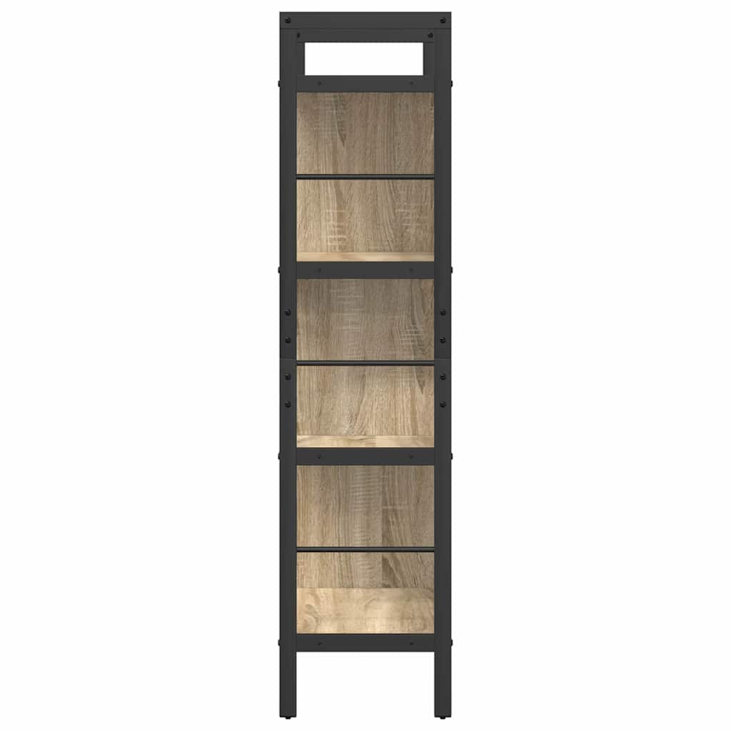Libreria Rovere Sonoma 75 x 30 x 123,5 cm Legno multistrato | homemem39