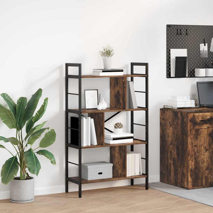 Libreria Rovere fumé 75 x 30 x 123,5 cm Legno multistrato | homemem39