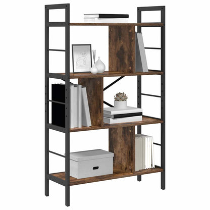 Libreria Rovere fumé 75 x 30 x 123,5 cm Legno multistrato | homemem39