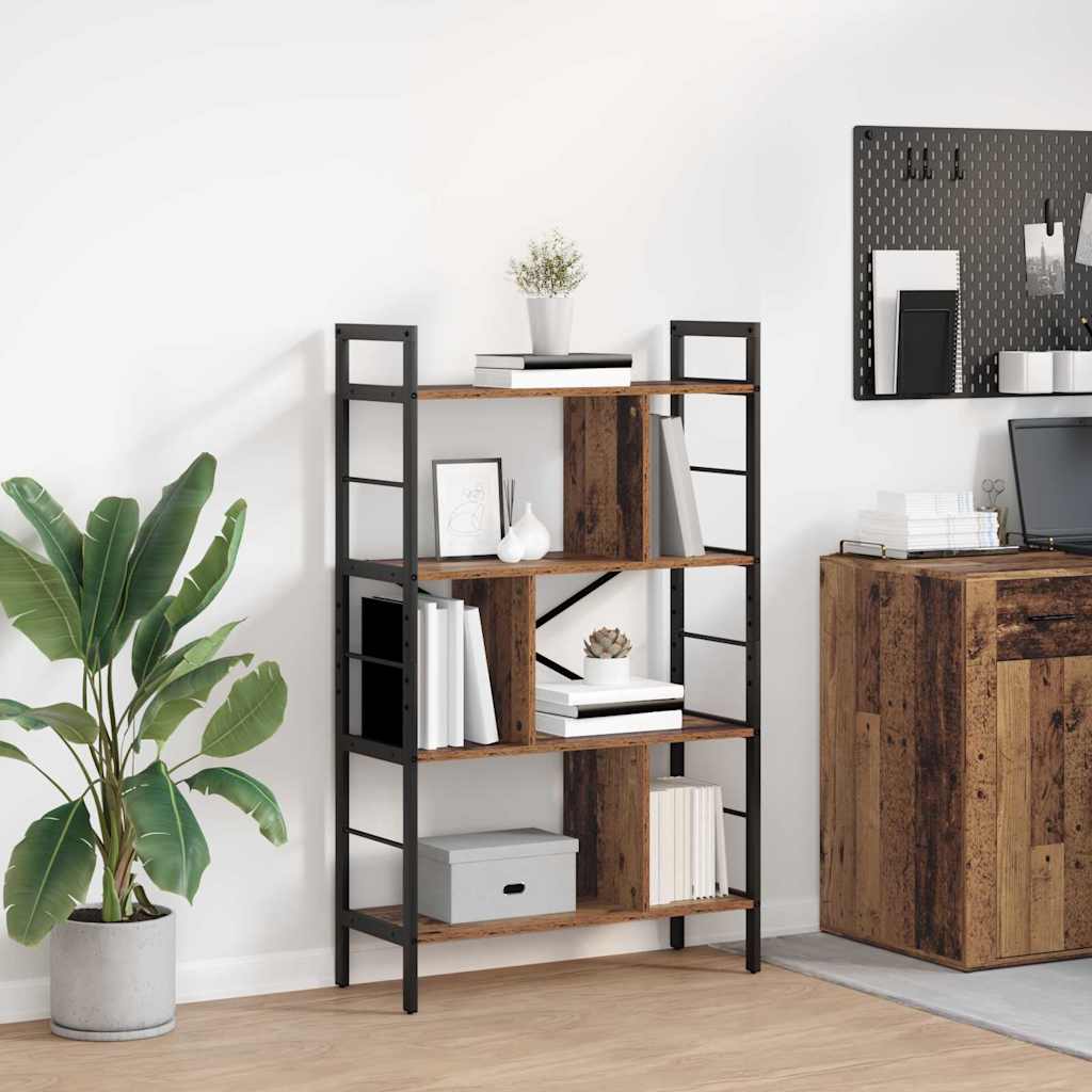 Libreria Legno vecchio 75 x 30 x 123,5 cm Legno multistrato | homemem39