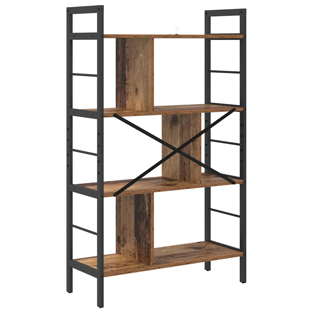 Libreria Legno vecchio 75 x 30 x 123,5 cm Legno multistrato | homemem39