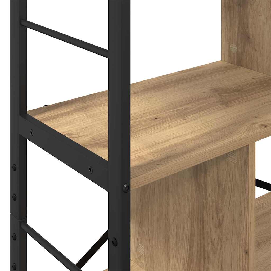 Libreria 7 livelli 75 x 30 x 123,5 cm Legno multistrato | homemem39
