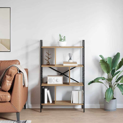 Libreria 7 livelli 75 x 30 x 123,5 cm Legno multistrato | homemem39