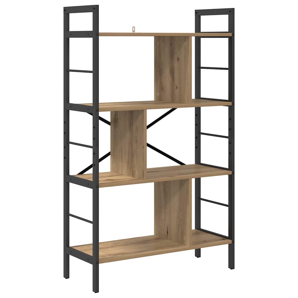 Libreria 7 livelli 75 x 30 x 123,5 cm Legno multistrato | homemem39