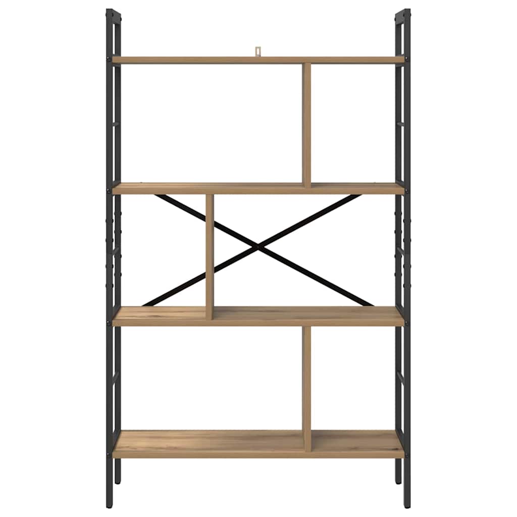 Libreria 7 livelli 75 x 30 x 123,5 cm Legno multistrato | homemem39