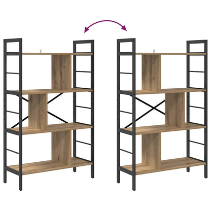 Libreria 7 livelli 75 x 30 x 123,5 cm Legno multistrato | homemem39