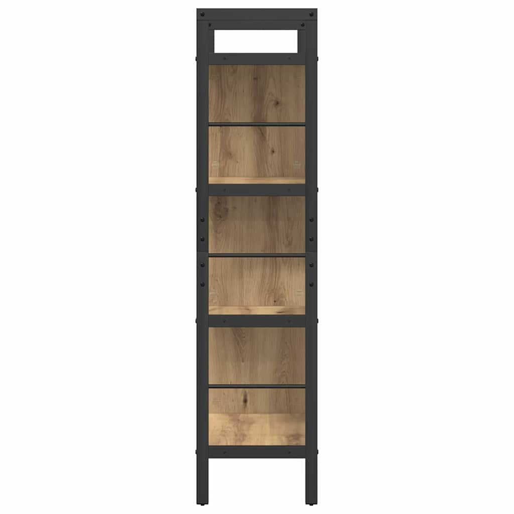 Libreria 7 livelli 75 x 30 x 123,5 cm Legno multistrato | homemem39