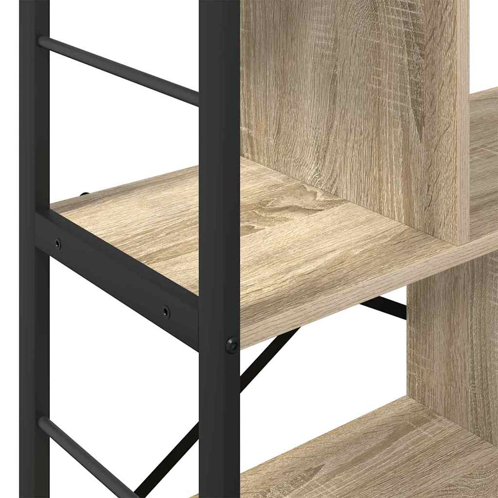 Libreria Rovere Sonoma 75 x 30 x 91 cm Legno multistrato | homemem39