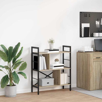 Libreria Rovere Sonoma 75 x 30 x 91 cm Legno multistrato | homemem39