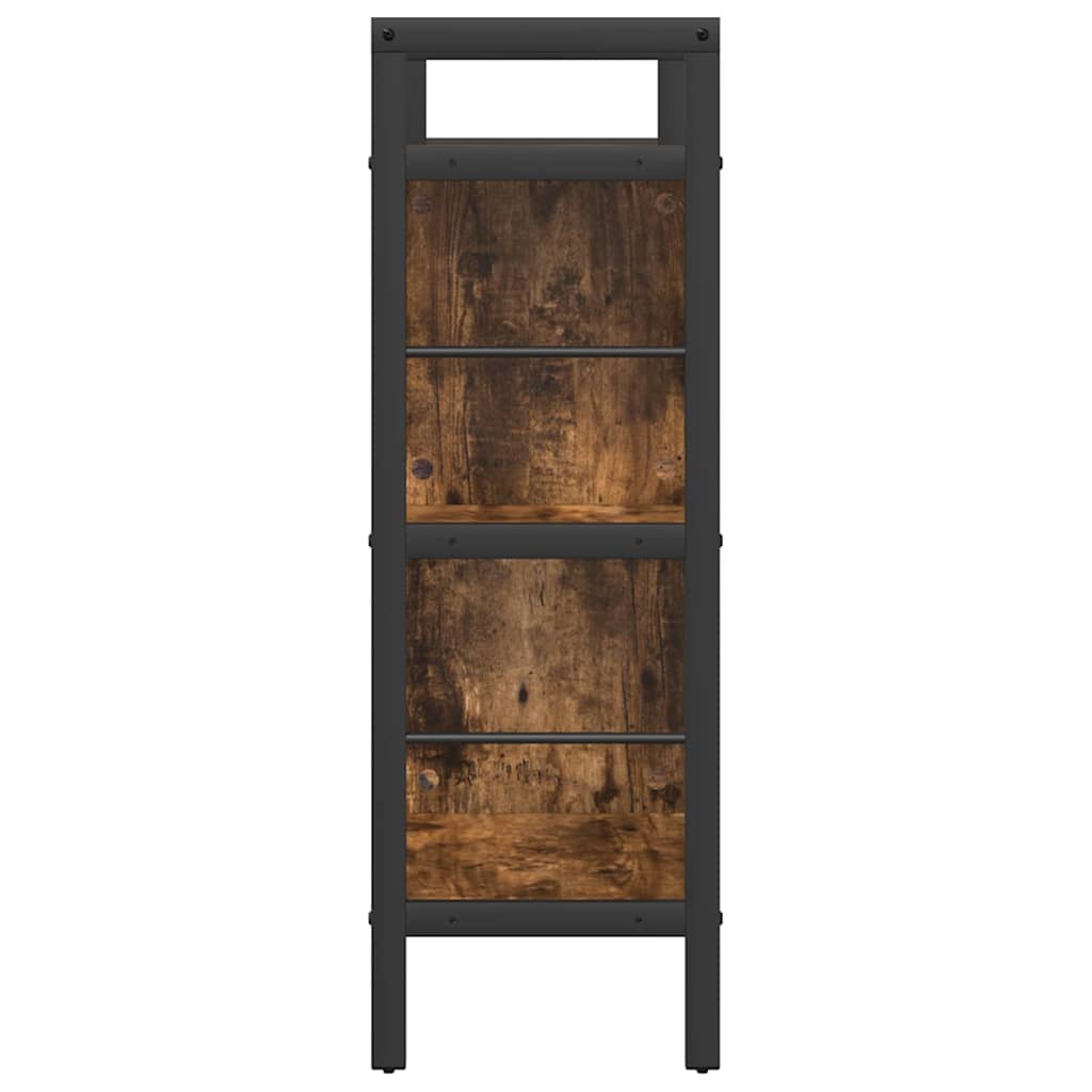 Libreria Rovere fumé 75 x 30 x 91 cm Legno multistrato | homemem39