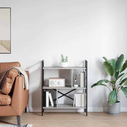 Libreria Grigio Sonoma 75 x 30 x 91 cm Legno multistrato | homemem39