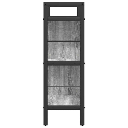 Libreria Grigio Sonoma 75 x 30 x 91 cm Legno multistrato | homemem39