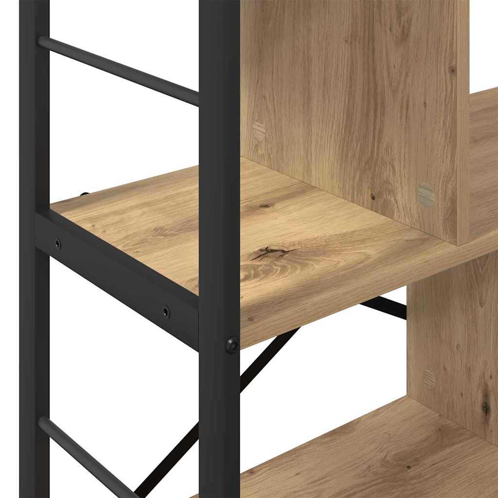 Libreria 5 livelli 75 x 30 x 91 cm Legno multistrato | homemem39