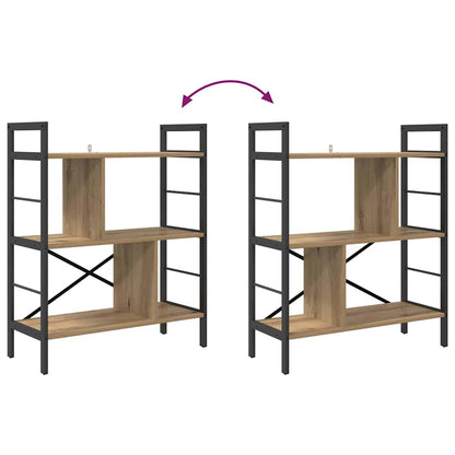Libreria 5 livelli 75 x 30 x 91 cm Legno multistrato | homemem39