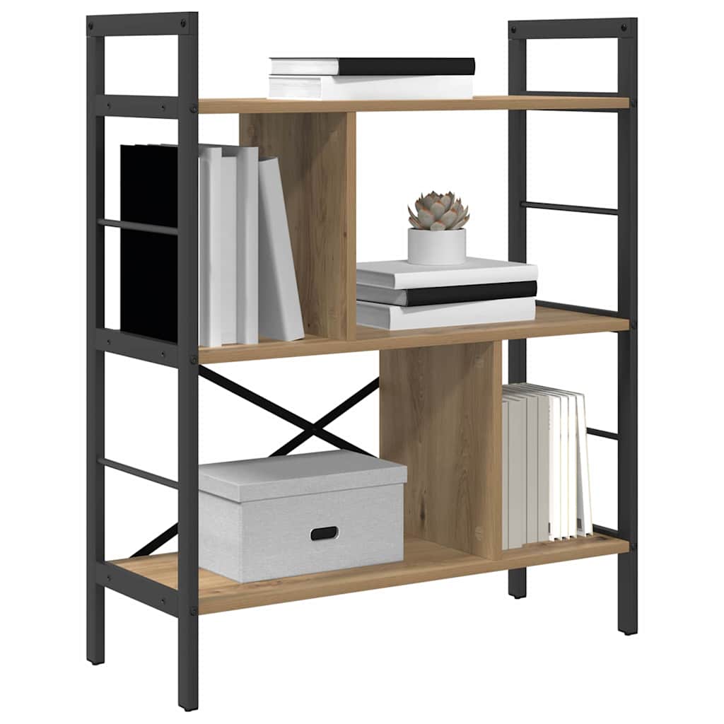 Libreria 5 livelli 75 x 30 x 91 cm Legno multistrato | homemem39