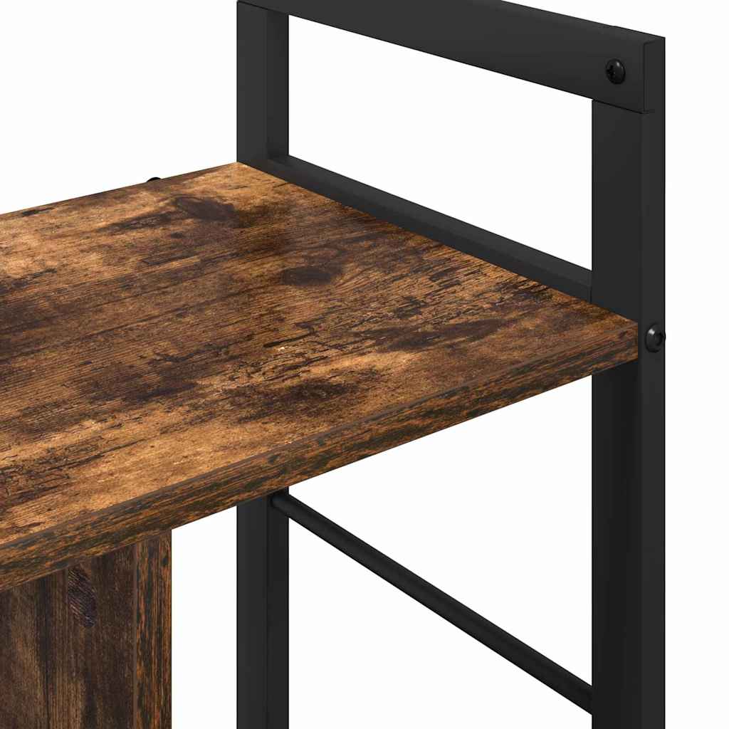 Libreria Rovere fumé 75 x 30 x 58,5 cm Legno multistrato | homemem39