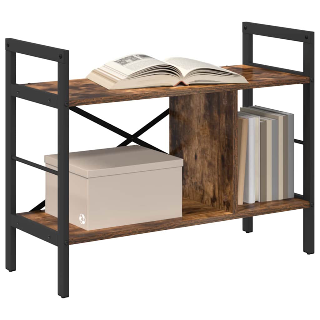 Libreria Rovere fumé 75 x 30 x 58,5 cm Legno multistrato