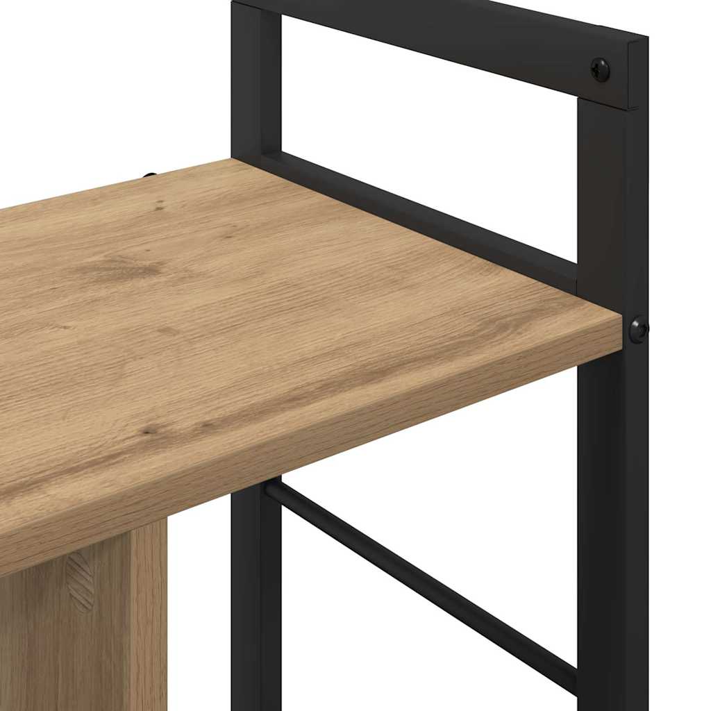 Libreria 3 livelli 75 x 30 x 58,5 cm Legno multistrato | homemem39