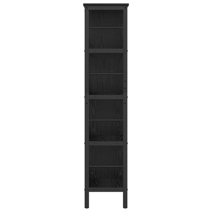 Libreria Rovere Nero 82 x 32 x 144,5 cm Legno multistrato | homemem39