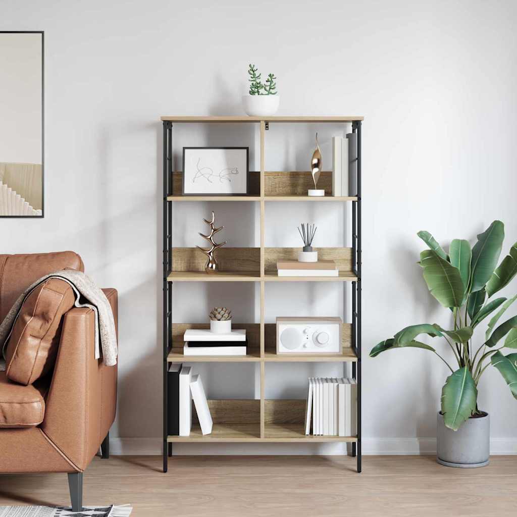 Libreria Rovere Sonoma 82 x 32 x 144,5 cm Legno multistrato | homemem39