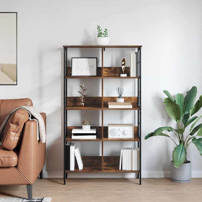 Libreria Rovere fumé 82 x 32 x 144,5 cm Legno multistrato | homemem39