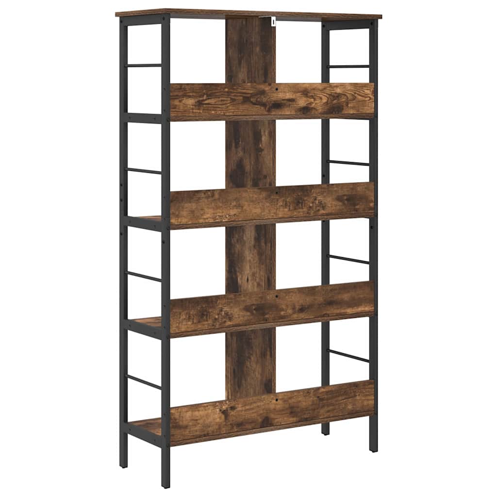 Libreria Rovere fumé 82 x 32 x 144,5 cm Legno multistrato | homemem39